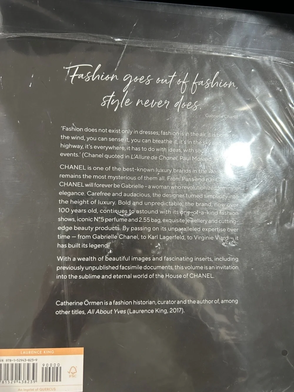 NWT Absolutely Chanel Coffee Table Book by Laurence King in protective plastic.